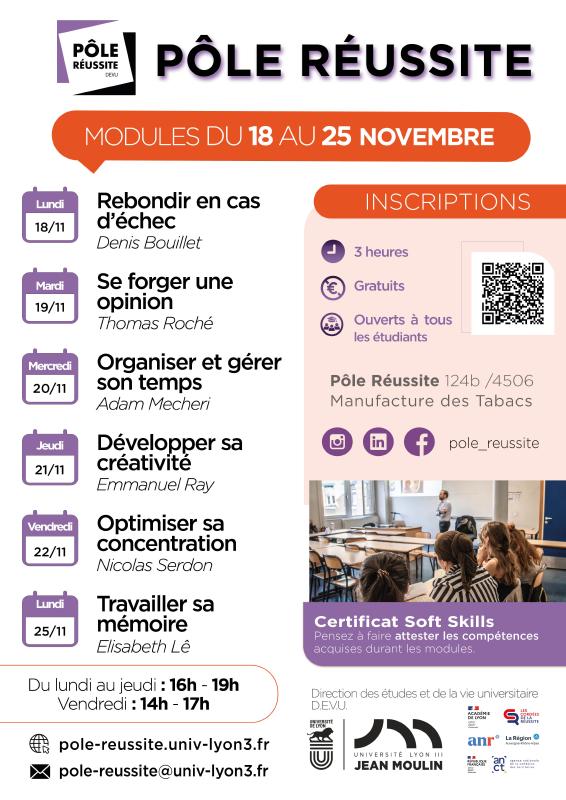 modules novembre